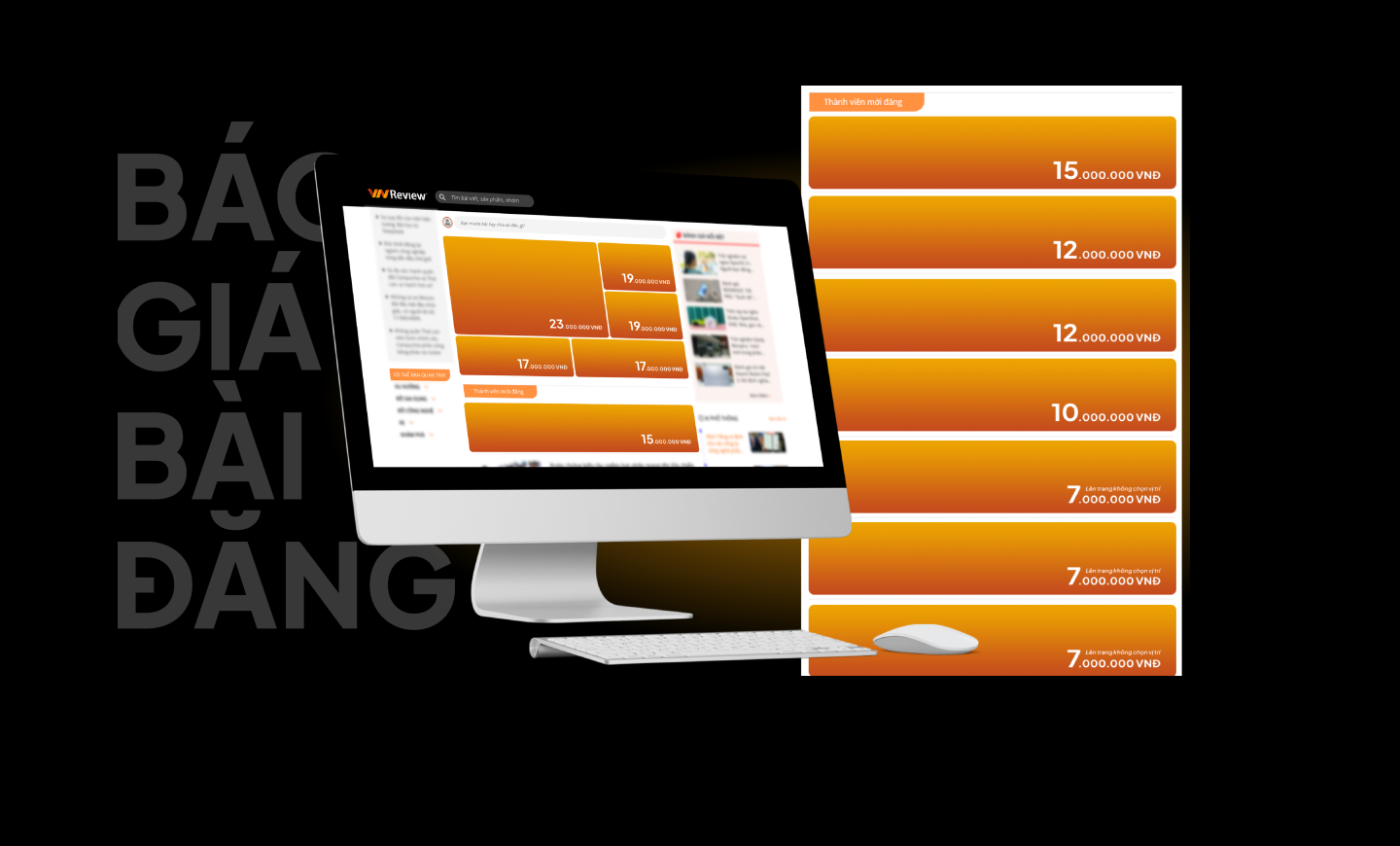 Bài đăng và Banner